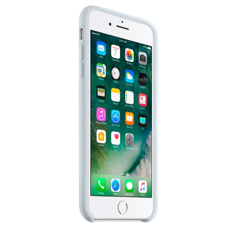Чохол LUX Silicone Case на Iphone 7 Mist Blue